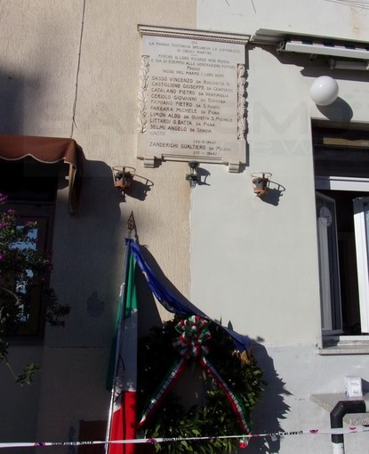 Sanremo: domenica scorsa a Poggio la cerimonia di commemorazione dell'eccidio del 1944