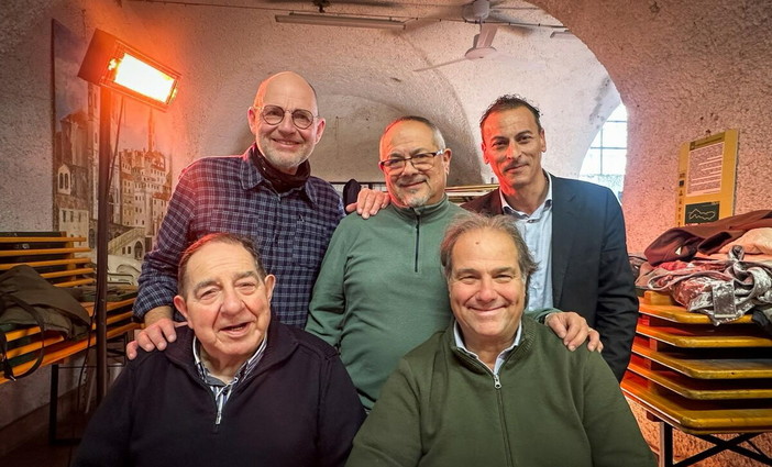 Ceriana, l’assessore Lombardi al pranzo della Confraternita di Santa Caterina di Alessandria d'Egitto Ceriana, l’assessore Lombardi al pranzo della Confraternita di Santa Caterina di Alessandria d'Egitto