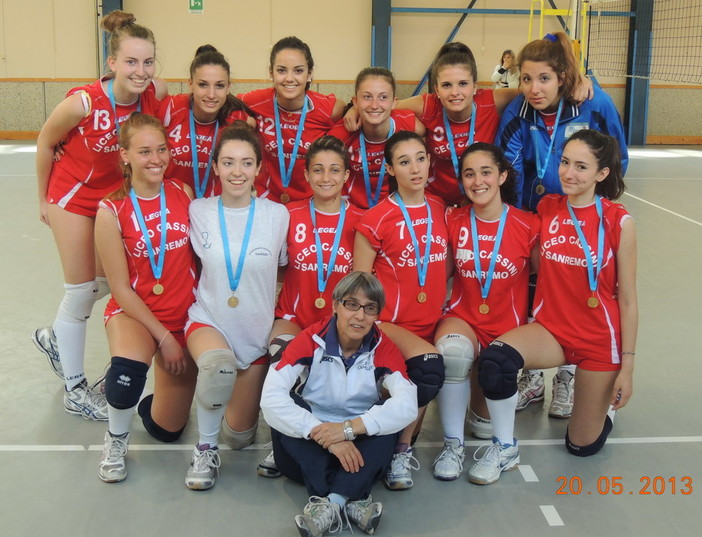 Campionati studenteschi: il Liceo sanremese 'Cassini' è campione regionale di volley femminile