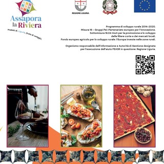 "Assapora la Riviera", giovedì evento finale di progetto nell'ambito della Misura 16.4 del Programma di Sviluppo Rurale 2014-2020