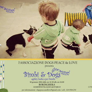 Bordighera: rinviato a sabato 27 febbraio l'evento 'Bimbi &amp; Dogs - GioAgility'