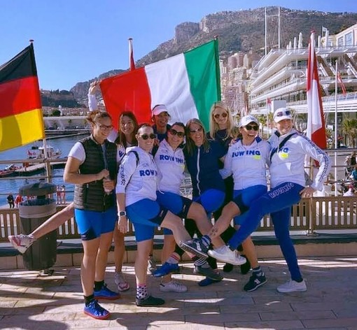 Per la Canottieri Sanremo, Poker d'oro a Montecarlo nel Campionato Euromediterraneo di Coastal Rowing (foto)