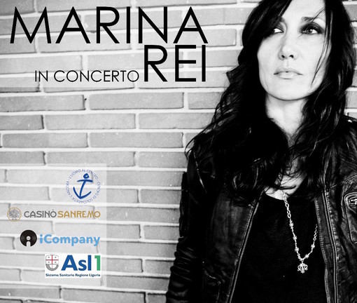 Sanremo: mercoledì 18 concerto di Marina Rei al Casinò per l'evento “Giochiamocela bene”