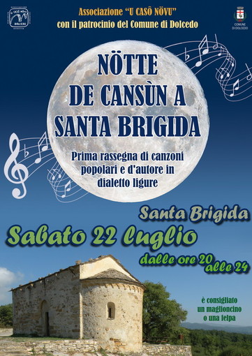 Dolcedo: sabato sera rassegna musicale 'Santa Brigida' nella quattrocentesca cappella sotto il Faudo
