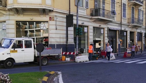 Sanremo: partiti in via Roma i lavori per l’abbattimento delle barriere architettoniche