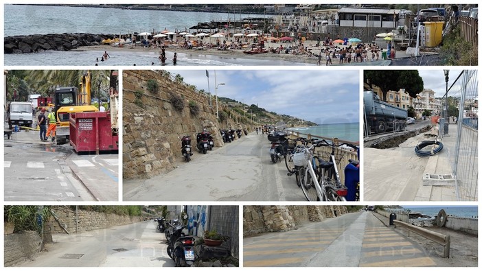 Sanremo: da dieci giorni è stata finalmente 'liberata' strada Tre Ponti, corso Trento Trieste riaperta a inizio luglio (Foto)