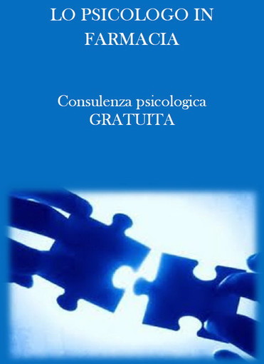 Anche a Sanremo arriva l'iniziativa 'Lo psicologo in farmacia': da mercoledì alla Salus Anche a Sanremo arriva l'iniziativa 'Lo psicologo in farmacia': da mercoledì alla Salus