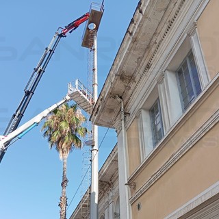 Sanremo: nuove 'Torri faro' dello stadio comunale, la prossima settimana lo scavo e fine lavori ad aprile Sanremo: nuove 'Torri faro' dello stadio comunale, la prossima settimana lo scavo e fine lavori ad aprile
