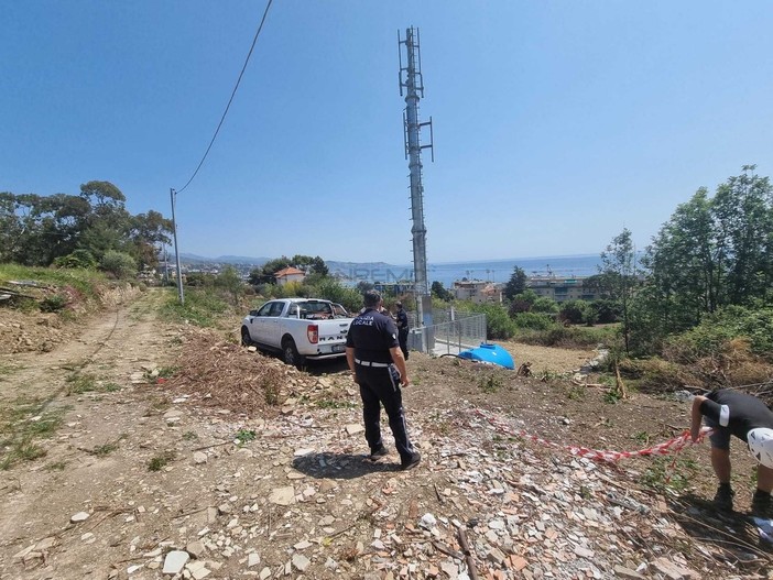 L'antenna di via Bonmoschetto