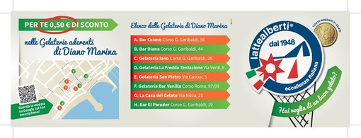 Diano Marina: è iniziato il conto alla rovescia per “Aromatica 2018”. La Latte Alberti, partner dell’evento, lancia l’iniziativa “Un gelato con Latte Alberti”