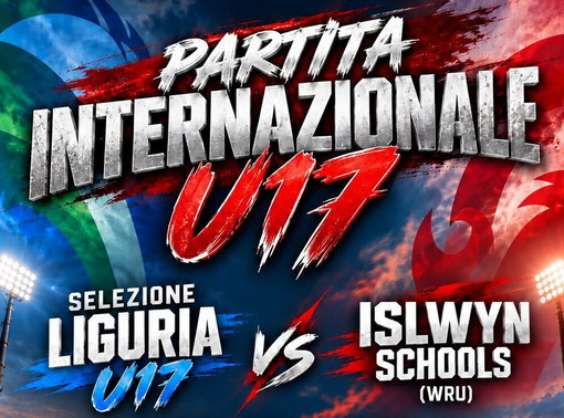 Rugby internazionale a Pian di Poma, la Liguria Under 17 sfida i gallesi dell’Islwyn Schools a Sanremo Rugby internazionale a Pian di Poma, la Liguria Under 17 sfida i gallesi dell’Islwyn Schools a Sanremo