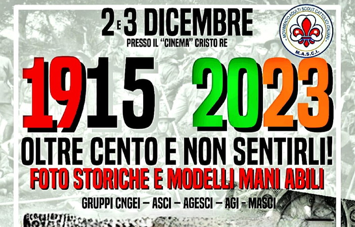 Imperia: nel prossimo fine settimana al teatrino di Cristo Re una mostra del percorso degli Scout Imperia: nel prossimo fine settimana al teatrino di Cristo Re una mostra del percorso degli Scout