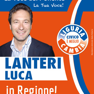 #ElezioniRegionali2015: Luca Lanteri (Liguria Cambia) dà il via alla sua campagna elettorale