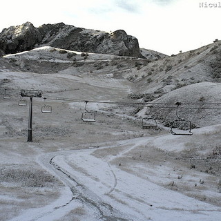 Temperature da fine ottobre: a Colle di Nava stamane c'erano 3 gradi, prima spruzzata di neve a Limone (Foto)