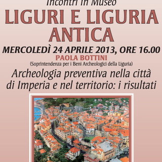 Diano Marina: oggi pomeriggio alle 16 terzo appuntamento con la dott.ssa Paola Bottini Diano Marina: oggi pomeriggio alle 16 terzo appuntamento con la dott.ssa Paola Bottini