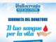 Vallecrosia: sabato la FIDAS organizza la Giornata della Donazione di Sangue