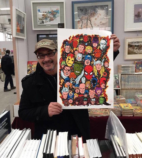 L’artista sanremese Larry Camarda con ‘Little Nemo’ a ‘Lucca Collezionando’ insieme ai grandi nomi del fumetto