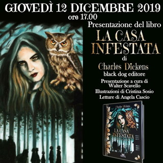 Sanremo: domani alla biblioteca 'Corradi' la presentazione de 'La casa infestata' di Charles Dickens Sanremo: domani alla biblioteca 'Corradi' la presentazione de 'La casa infestata' di Charles Dickens