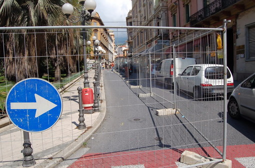 Sanremo: sospesi per le feste e per il mercato i lavori di Corso Mombello, Faraldi “Prevalsa logica della città”