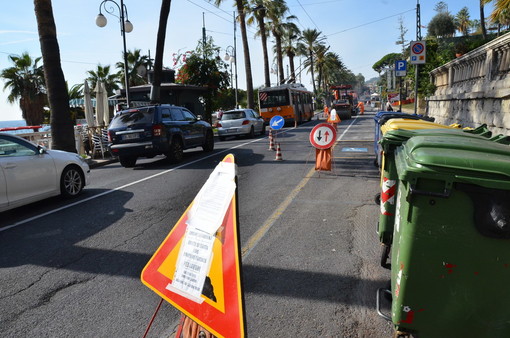Sanremo: al via questa sera i lavori di rifacimento degli asfalti in Via Borea, due le notti di lavoro