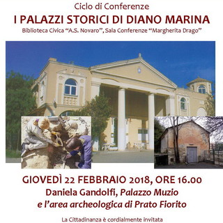 Mare, storia, archeologia: due settimane di appuntamenti culturali al palazzo del parco di Diano Marina
