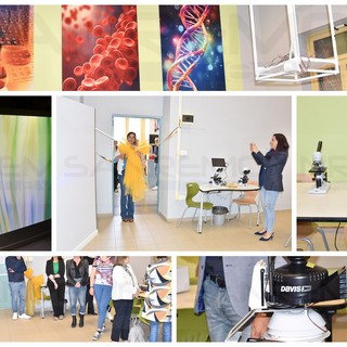 Sanremo: un laboratorio scientifico multimediale e immersivo all'Istituto scolastico di via Volta (Foto)