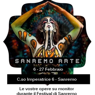 Sanremo: durante il Festival sarà attivata una mostra di opere d'arte su monitor