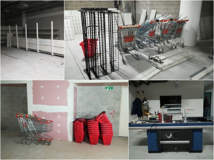 I lavori per l'Emporio Solidale al Palafiori