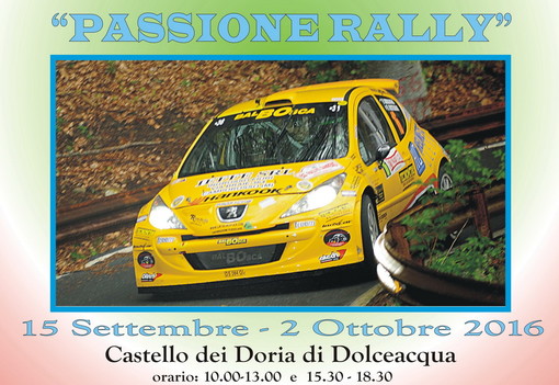 Dolceacqua: da oggi al 2 ottobre al Castello dei Doria la mostra fotografica 'Passione rally'