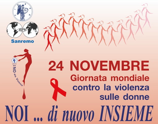 25 novembre, la ‘Giornata Internazionale Contro la Violenza sulle Donne’, gli appuntamenti in provincia di Imperia