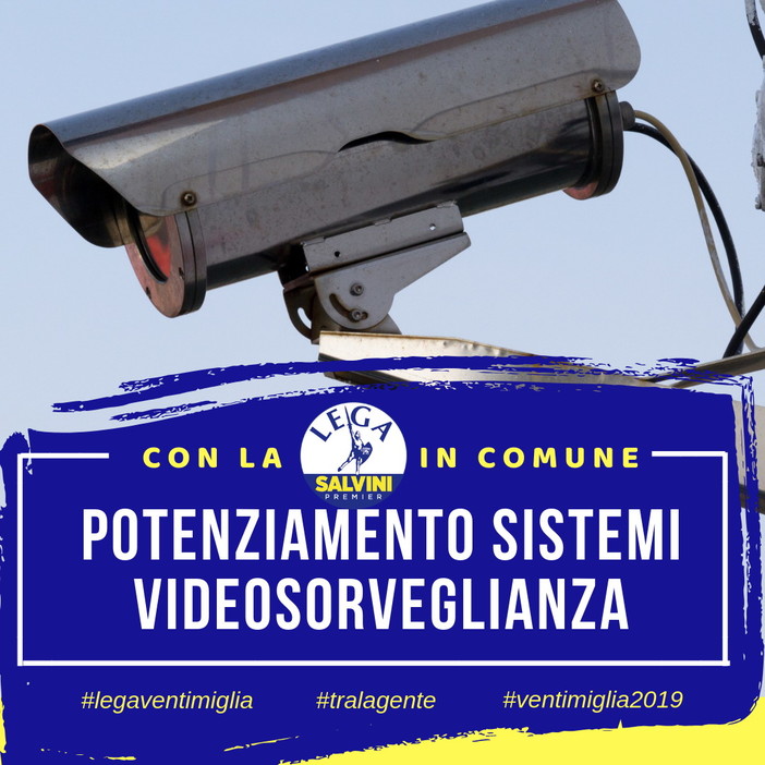 Ventimiglia: prosegue l'esposizione del programma per le Amministrative "Servono telecamere in città" Ventimiglia: prosegue l'esposizione del programma per le Amministrative "Servono telecamere in città"
