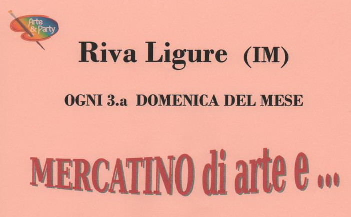 Riva Ligure: domenica prossima in piazza della Chiesa il Mercatino dell'Artigianato Riva Ligure: domenica prossima in piazza della Chiesa il Mercatino dell'Artigianato
