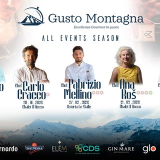 Nove anni di Gusto Montagna: una storia che continua, nel segno dell’alta cucina Nove anni di Gusto Montagna: una storia che continua, nel segno dell’alta cucina