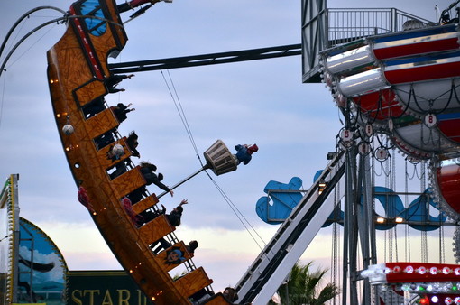 Sanremo: dopo la chiusura del piazzale di Pian di Poma il Luna Park si trasferisce dietro Portosole Sanremo: dopo la chiusura del piazzale di Pian di Poma il Luna Park si trasferisce dietro Portosole