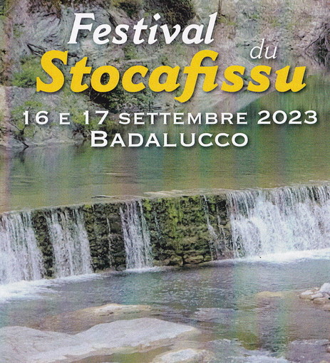 Badalucco: anche la locandina del Festival dello Stoccafisso per dire un secco 'No alla Diga' (Video) Badalucco: anche la locandina del Festival dello Stoccafisso per dire un secco 'No alla Diga' (Video)