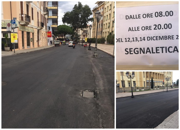 Sanremo: divieto di sosta in via Nino Bixio per rifare la segnaletica ma i lavori non partono da stamattina (Foto) Sanremo: divieto di sosta in via Nino Bixio per rifare la segnaletica ma i lavori non partono da stamattina (Foto)