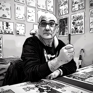 Sanremo: Larry Camarda tra i protagonisti del Lucca Comics con il suo "Uansciot", l'intervista al disegnatore matuziano Sanremo: Larry Camarda tra i protagonisti del Lucca Comics con il suo "Uansciot", l'intervista al disegnatore matuziano