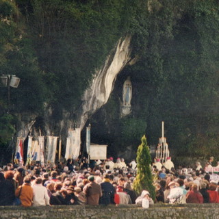 Grande partecipazione al viaggio a Lourdes con molti taggiaschi al seguito