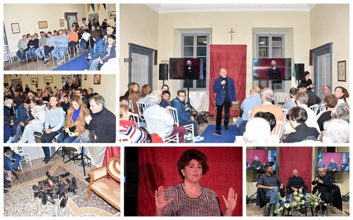 Riva Ligure: 'Legality Next Gen' termina con il successo di Sara Bevilacqua, Alessandro Di Battista e Dario Vergassola (Foto e Video) Riva Ligure: 'Legality Next Gen' termina con il successo di Sara Bevilacqua, Alessandro Di Battista e Dario Vergassola (Foto e Video)