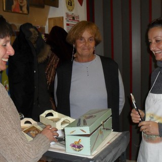 Sanremo: proseguono martedì e mercoledì i corsi di Decoupage al laboratorio San Rocco