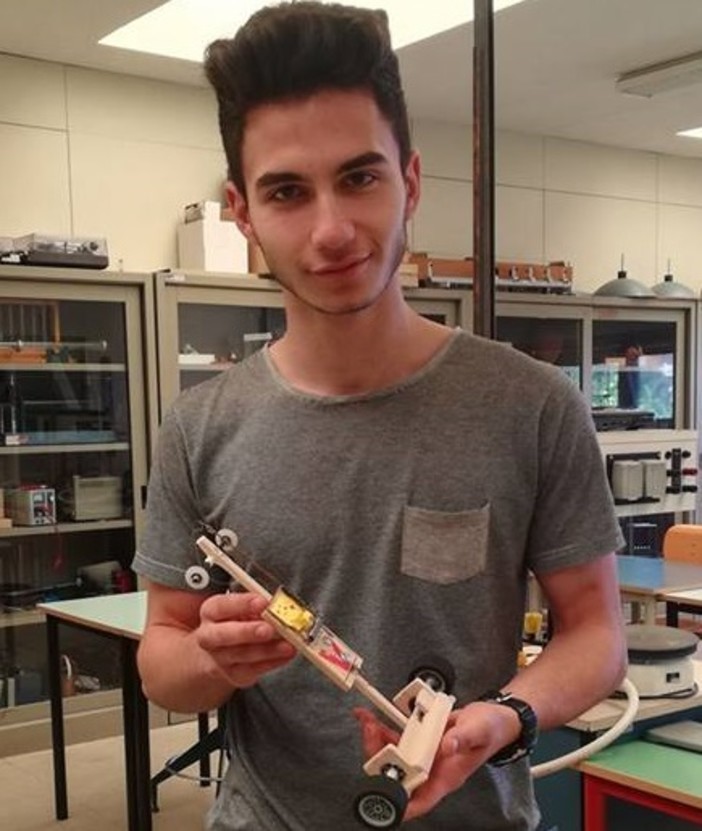 Nella foto tratta dal proprio profilo Facebook, Luca Chiaiese