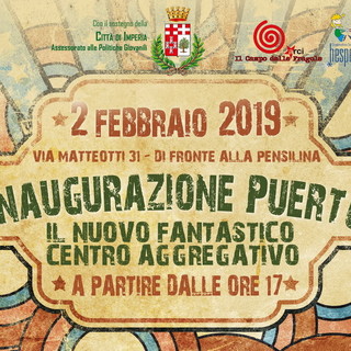 Imperia: sabato l'inaugurazione ufficiale di Puerto, l'assessore Volpe "Essenziale ascoltare la voce dei giovani"