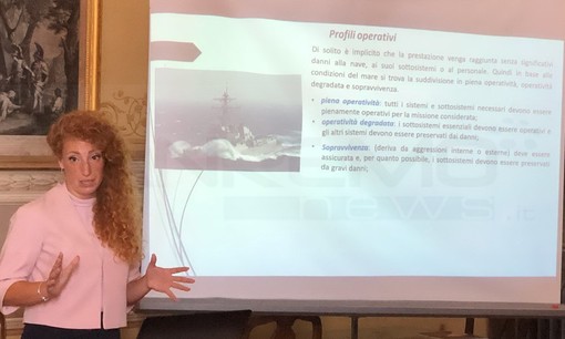 Si è laureata in Ingegneria Navale questa mattina all'Università di Genova la sanremese Martina Ferlito