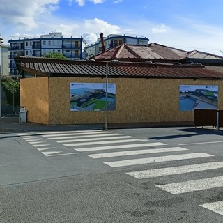 Vallecrosia, lavori di asfaltatura: chiusa al traffico via Colombo (Foto)