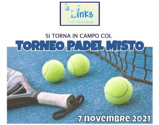Imperia: domenica prossima un torneo di Padel per beneficenza organizzato da 'Links, clicca sulla vita' Imperia: domenica prossima un torneo di Padel per beneficenza organizzato da 'Links, clicca sulla vita'