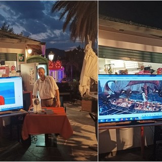 Sirene e mostri marini, il tour di Luca Valentini fa tappa a Ventimiglia (Foto)