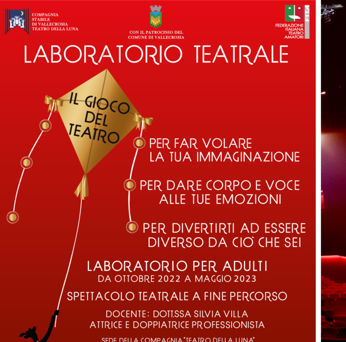 Vallecrosia, al 'Teatro della Luna', due serate per presentare il Laboratorio di Silvia Villa Vallecrosia, al 'Teatro della Luna', due serate per presentare il Laboratorio di Silvia Villa