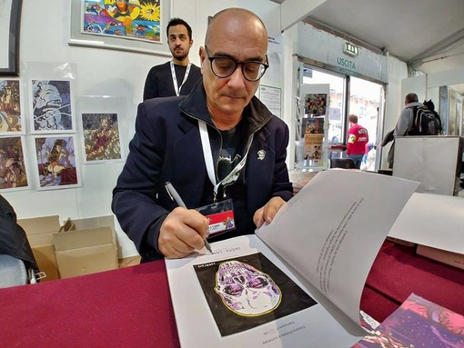 Larry Camarda a Lucca Comics and Games Larry Camarda a Lucca Comics and Games