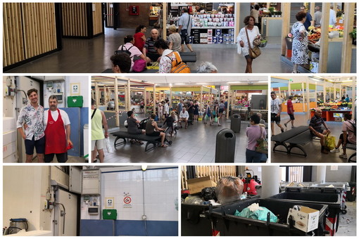 Sanremo: un nuovo quadro elettrico per la pescheria e le panchine nella 'piazzetta' del Mercato Annonario (Foto e Video) Sanremo: un nuovo quadro elettrico per la pescheria e le panchine nella 'piazzetta' del Mercato Annonario (Foto e Video)