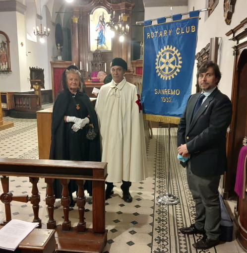Taggia: ieri al monastero dei Benedettini la Messa da Requiem per i defunti del Rotary Club
